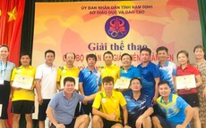 Ngành giáo dục tỉnh Nam Định phát huy tinh thần thể dục thể thao