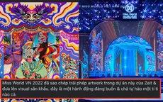 Chung kết Miss World Vietnam 2022 bị tố đạo nhái thiết kế sân khấu