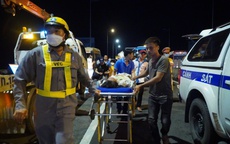 2 thai phụ phải cấp cứu sau vụ tai nạn liên hoàn ở cao tốc Long Thành