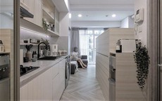 Căn hộ 27m² sở hữu thiết kế không gian lưu trữ thông minh