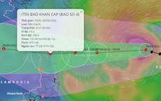 Diễn biến mới nhất về siêu bão Noru: Mức độ cực kỳ nguy hiểm