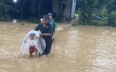 Nghệ An: Mưa lớn sau bão số 4, nhiều địa bàn bị chia cắt, di tản người dân trong đêm
