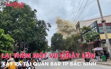 Lại thêm vụ cháy lớn xảy ra ở quán Bar tại T.P Bắc Ninh