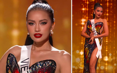 Bán kết Miss Universe: Ngọc Châu tỏa sáng, đại diện Hàn Quốc - Thái Lan catwalk lỗi