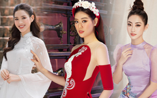 Học dàn Hậu Việt 5 kiểu tóc diện cùng áo dài nữ tính, thu hút