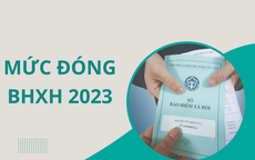 Năm 2023, tiền lương đóng BHXH sẽ thay đổi như thế nào?