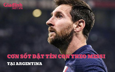 Cơn sốt đặt tên con theo tên của Messi tại Argentina