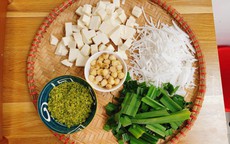 Cách nấu chè cốm dừa khoai môn hạt sen - thức quà thanh dịu mang hương vị Hà thành