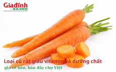 Loại củ rất giàu vitamin và dưỡng chất, giá rẻ bèo, bán đầy chợ Việt