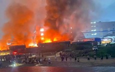 Bắc Giang: Cháy lán trại của công nhân Công ty xây dựng CIC trong KCN Quang Châu, 1 người tử vong
