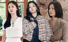 5 kiểu tóc tối màu sang trọng mà vẫn trẻ trung của Song Hye Kyo