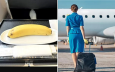 Nữ tiếp viên hàng không thường mang theo một quả chuối lên máy bay: Biết được lý do khiến nhiều người thương cảm