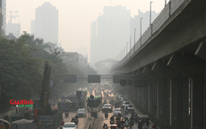 Bầu trời Hà Nội chìm trong khói bụi, ô nhiễm không khí nghiêm trọng nhất từ đầu mùa