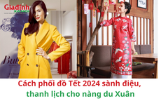 Cách phối đồ Tết 2024 sành điệu, giá mềm cho nàng du Xuân