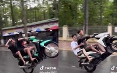 Khởi tố nhóm thanh niên 'bốc đầu' xe máy, quay video đăng lên mạng xã hội