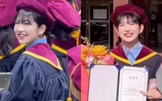 Rơi nước mắt hình ảnh con gái minh tinh quá cố Choi Jin Sil đơn độc ở lễ tốt nghiệp
