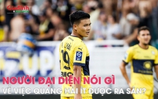 Người đại diện nói gì về việc Quang Hải ít được ra sân thi đấu tại Pau FC?