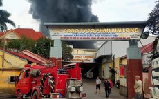 Thông tin ban đầu vụ cháy xưởng sản xuất đế giầy tại công ty Kim Long 