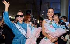 R'Bonney Gabriel - Đương kim Miss Universe đến Việt Nam, Lan Khuê ra sân bay đón tiếp