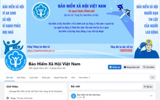 Cảnh báo giả mạo FanPage, Facebook của BHXH Việt Nam nhằm lừa đảo, chiếm đoạt tài sản