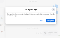 Facebook Messenger bất ngờ không thu hồi được tin nhắn