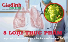 8 loại thực phẩm cực tốt cho phổi nên ăn thường xuyên