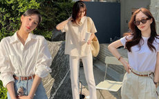 4 món đồ màu trắng được hội mặc đẹp xứ Hàn ưa chuộng