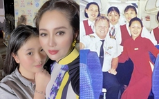 Hoa hậu Áo dài Đàm Lưu Ly thập niên 90: Theo đuổi nghề tiếp viên hàng không vì bố, hôn nhân giấu kín