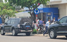 Cướp ngân hàng ở Đà Nẵng, công an đang khám nghiệm hiện trường