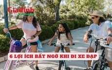 6 lợi ích bất ngờ khi đi xe đạp