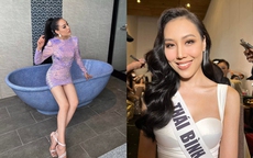 Người đẹp gốc Thái Bình từng thi Hoa hậu Hoàn vũ Việt Nam: Nữ tiếp viên hàng không sắc sảo và gợi cảm