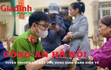 Công an Hà Nội tăng cường tuyên truyền đăng ký, cài đặt ứng dụng định danh điện tử