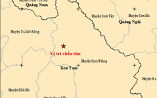 Động đất mạnh nhất từ đầu năm ở Kon Tum