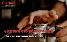 4 “thời điểm vàng” uống cà phê tốt cho sức khỏe 