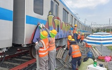 Nghi vấn kẻ vẽ bậy ở metro số 1 TPHCM là người nước ngoài