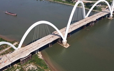 Chiêm ngưỡng cây cầu với 5 vòm thép cao nhất Việt Nam