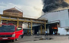 Cháy lớn ở xưởng công ty may mặc tại Đồng Nai