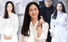 Kim Tae Hee ghi điểm vì chăm diện đồ trắng