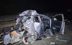 Tai nạn thảm khốc trên cao tốc Nha Trang - Cam Lâm, 2 người chết