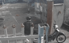 Video: Chân đang bó bột, "đạo chích" vẫn nhảy lò cò vào nhà dân ăn trộm