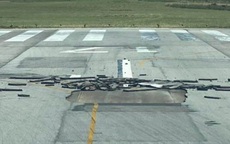 Đường băng sân bay Vinh nứt vỡ, hàng chục chuyến bay phải tạm hoãn
