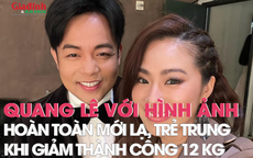 Bất ngờ trước hình ảnh ca sĩ Quang Lê hoàn toàn mới lạ, trẻ trung khi giảm thành công 12 kg