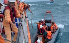 Tàu cá chìm, 10 ngư dân gặp nạn trên vùng biển Côn Đảo