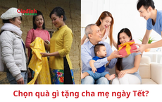 Chọn quà gì tặng cha mẹ ngày Tết?