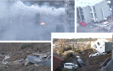 Động đất ở Nhật Bản: Hình ảnh mới nhất từ tâm chấn nhìn từ trên cao gây ám ảnh