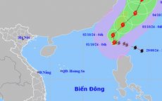 Bão Krathon đi vào Biển Đông trở thành bão số 5 năm 2024, đất liền Việt Nam có bị ảnh hưởng?