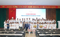 Bệnh viện E chính thức được công nhận hệ thống xét nghiệm đạt tiêu chuẩn quốc tế