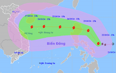 Bão số 6 giật cấp 14 khi vào Biển Đông, miền Trung bị ảnh hưởng?