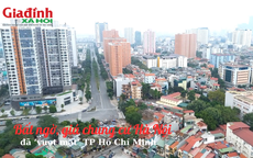 Bất ngờ, giá chung cư Hà Nội đã ‘vượt mặt’ TP Hồ Chí Minh