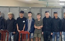 Vụ ẩu đả trong đêm vì nghĩ bị 'nhìn đểu': Tạm giữ 10 thanh niên